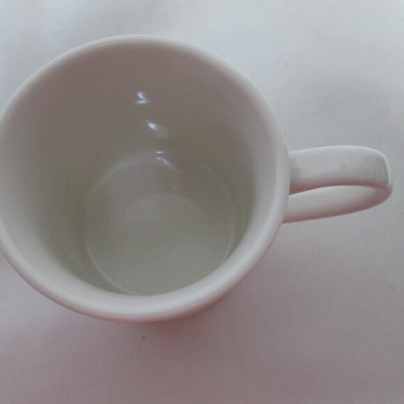 Mud Pie Plaid initial monogram "P" Cup Mug Ceramic red plaid NEW NWT - Picture 7 of 11